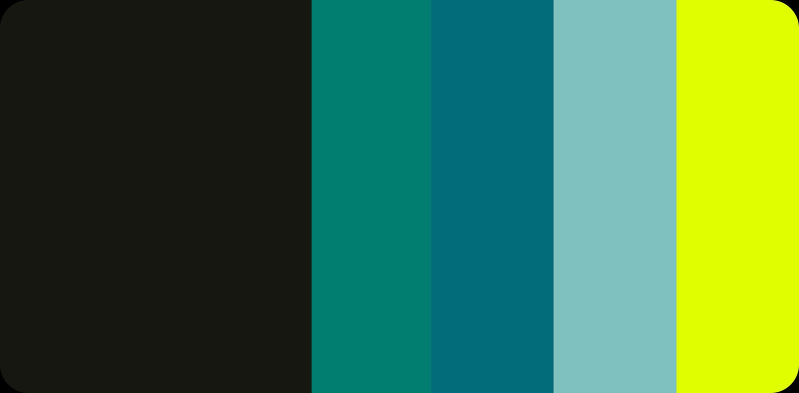 Synth brand color palette swatches